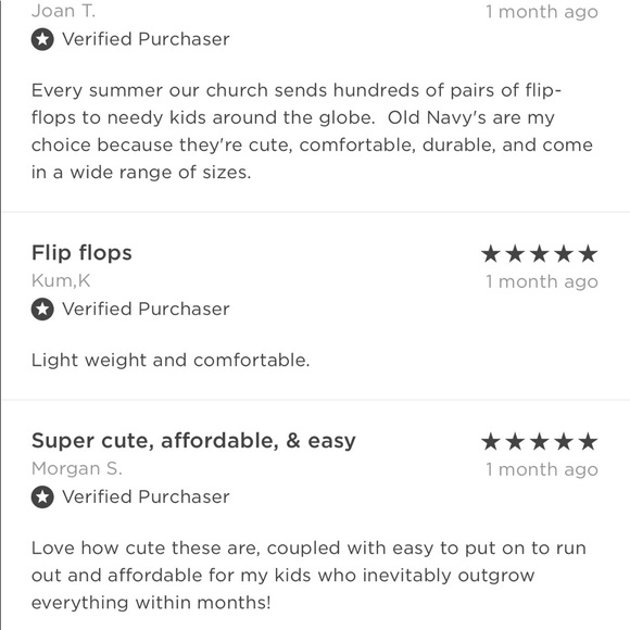 3/$15 NEW OLD NAVY Flip Flop Peace Sandals Kids - Picture 13 of 16